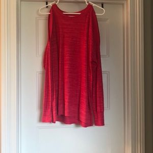 Loft Lightweight Cold Shoulder Sweater